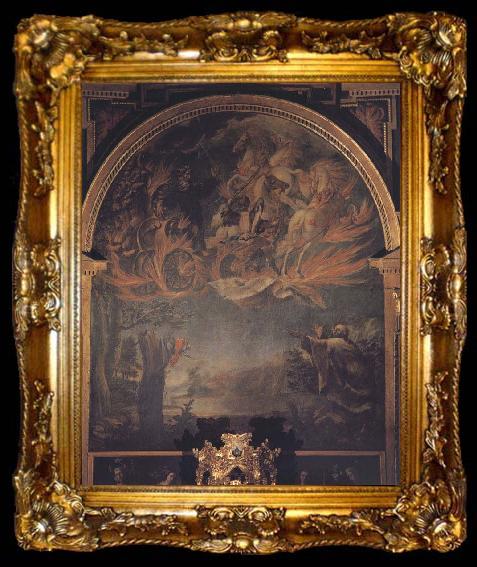 framed  Juan de Valdes Leal Ascension of Elijah, ta009-2
